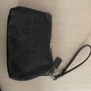 Signature C Coach Wristlet